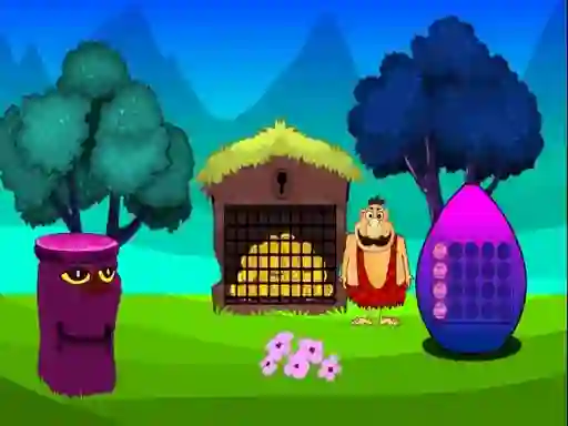 Joc Caveman Treasure Escape on-line