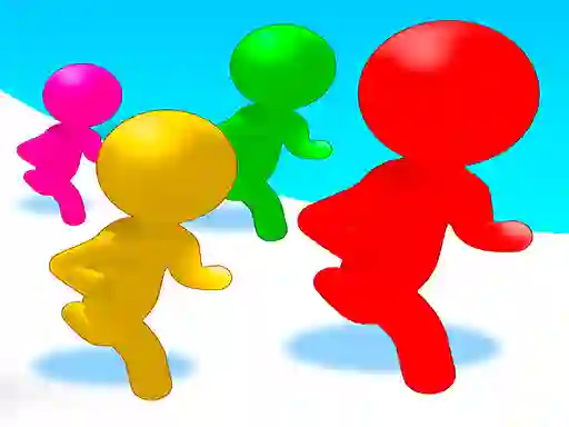 Joc Stickmen Color Run Switch on-line