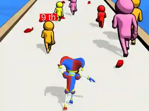 Joc Digital Circus Run And Shoot on-line