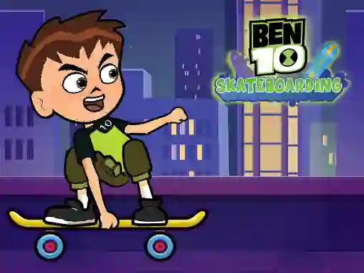 Joc Ben 10 Skateboarding on-line