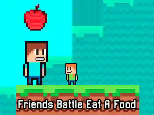 Joc Friends Battle Eat A Food on-line