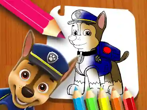 Joc Paw Patrol: Coloring Book on-line