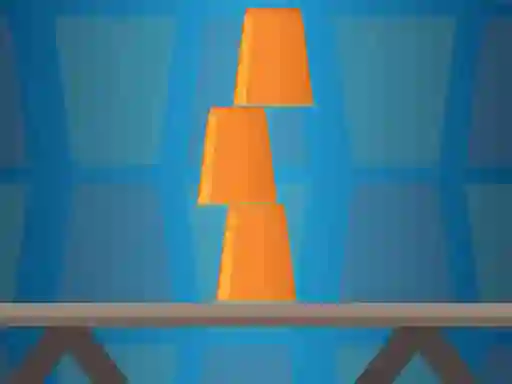 Joc Cups Tower Builder on-line