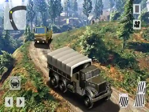 Joc US OffRoad Army Truck Driver on-line