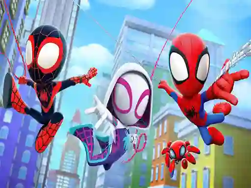 Joc Spidey and his Amazing Friends Swing Into Action! on-line