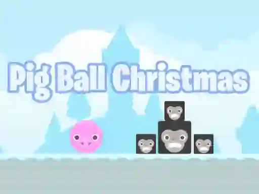 Joc Pig Ball Christmas on-line