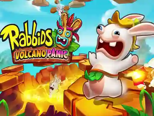 Joc Rabbids Volcano Panic on-line