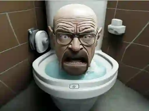 Joc Funny Skibidi Toilet Face on-line