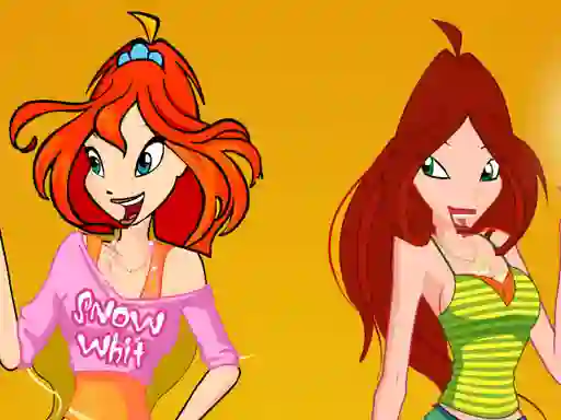 Joc Bloom and Flora Dress Up on-line