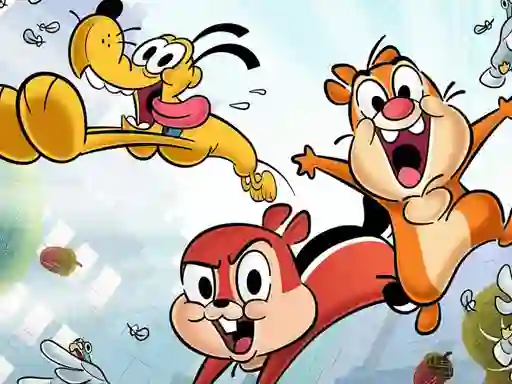 Joc Chip and Dale 2021 Slide on-line