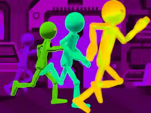 Joc Stickman Escape Parkour on-line