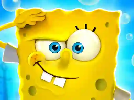 Joc Funny Spongebob Parkour Racer 3D on-line