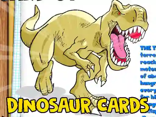 Joc Dinosaur Cards on-line