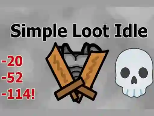 Joc Simple Loot Idle on-line