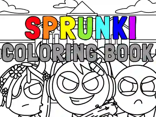 Joc Sprunki Coloring Book on-line