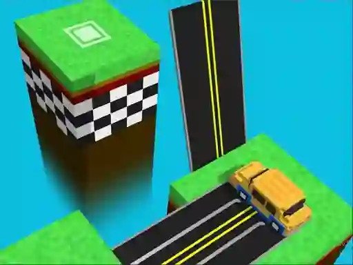 Joc Blocky Taxy ZigZag on-line