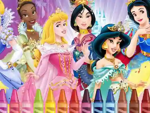 Joc Princess Coloring on-line