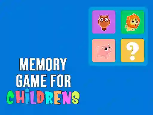 Joc Memory Game for Childrens on-line