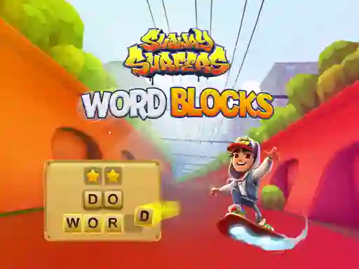 Joc Subway Surfers Word Blocks on-line