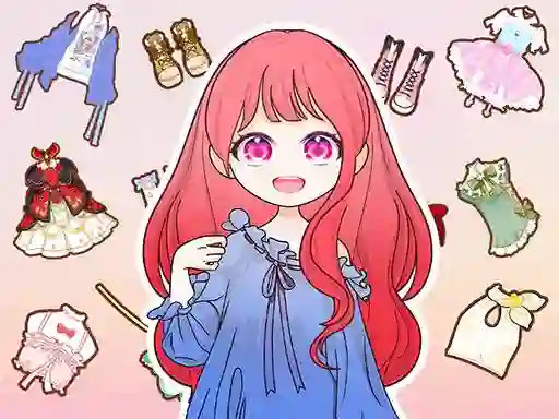 Joc Dress Up Sweet Doll on-line