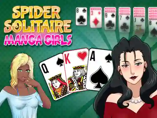 Joc Spider Solitaire Manga Girls on-line