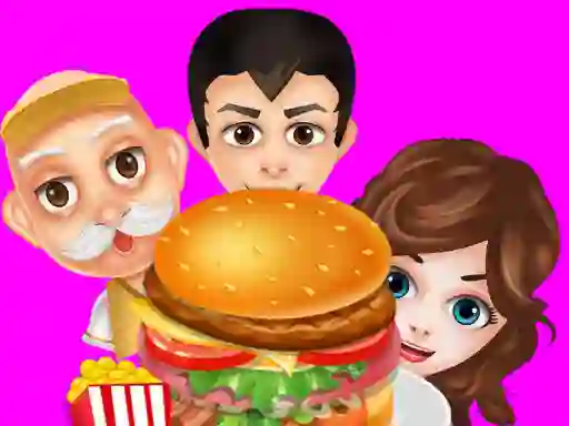 Joc Buger Cooking Food Shop on-line