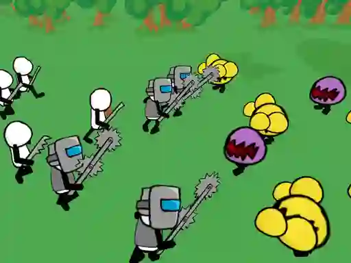 Joc Stickman Gun Battle Simulator on-line
