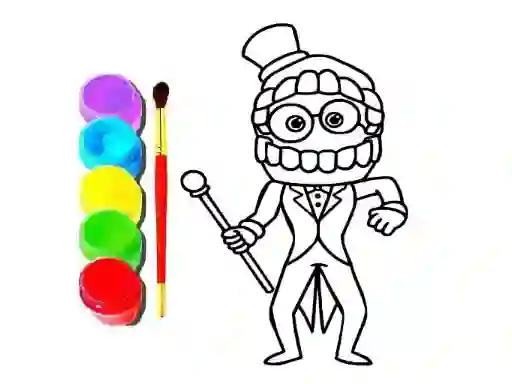 Joc Digital Circus Click and Paint on-line