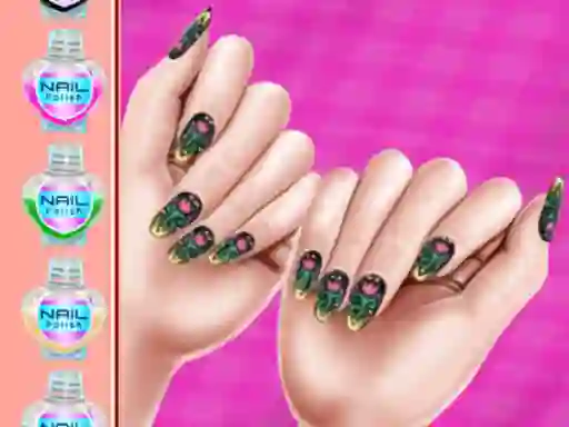 Joc Royal Theme Nail Art DIY on-line