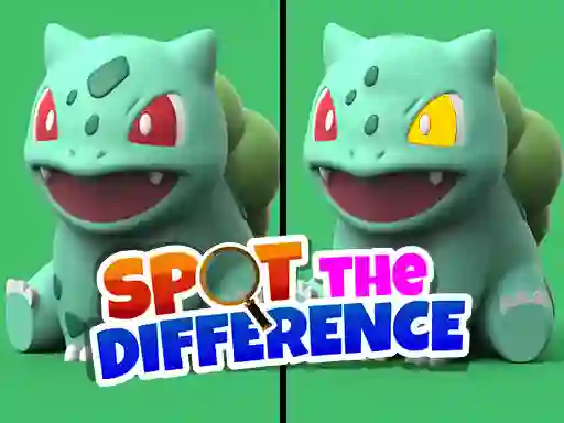Joc Pokimon Spot the differences on-line