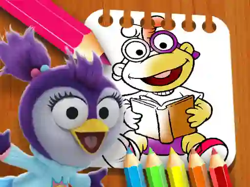 Joc Muppet Babies Coloring Book on-line
