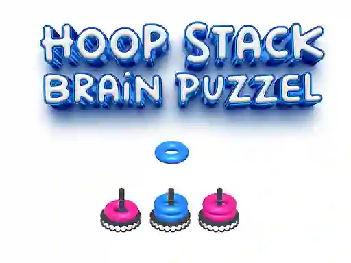 Joc Hoop Stack Brain Puzzle Game on-line