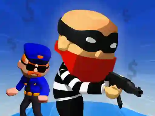Joc Bank Robbery Puzzle Shooter on-line