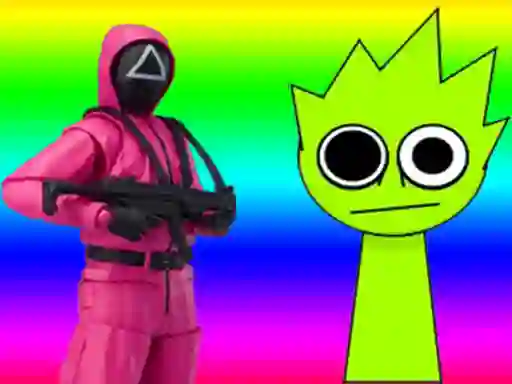 Joc Squid Sprunki Shooter Game 2 on-line