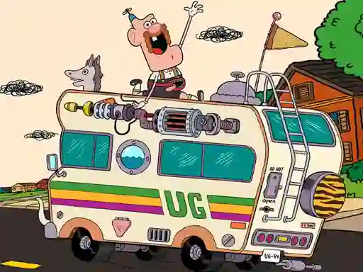 Joc Uncle Grandpa Hidden on-line
