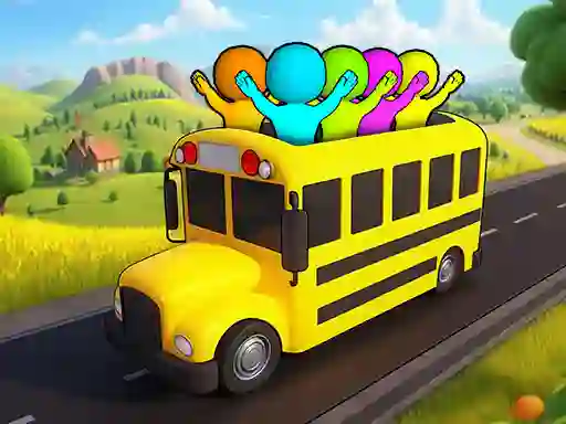 Joc Bus Match: Color Parking Jam on-line
