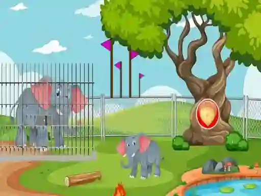 Joc Rescue The Elephant Calf 2 on-line
