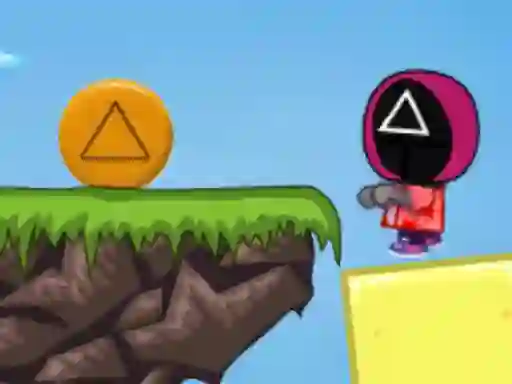 Joc Squid Gamer Collect Candy 2D on-line