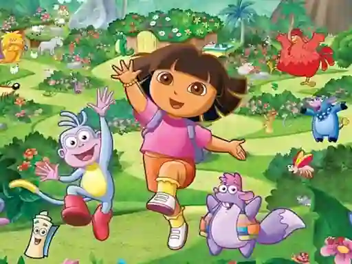 Joc Dora memory cards on-line