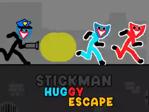 Joc Stickman Huggy Escape on-line