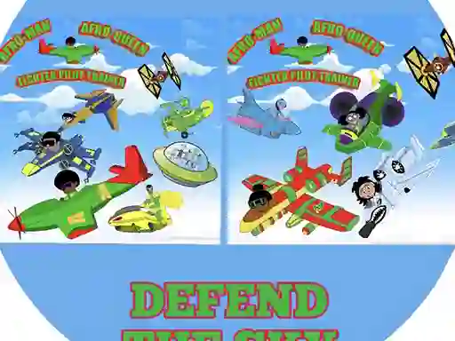 Joc Afro-man  Afro-queen Fighter Pilot Trainer on-line