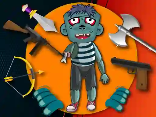 Joc Kick The Zombie on-line