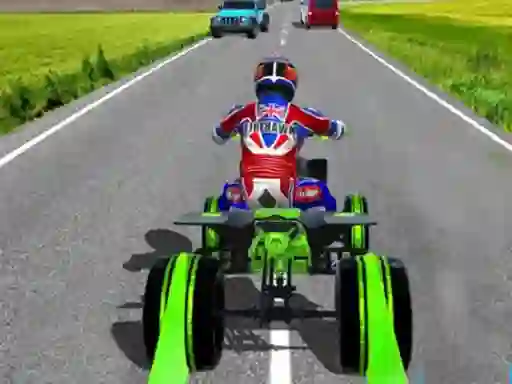 Joc Quad ATV Traffic Racer on-line