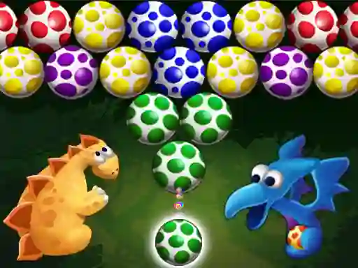 Joc Dino Eggs Bubble Shooter on-line