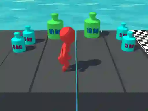 Joc Weight Puzzle 3D on-line