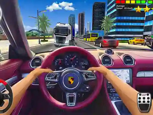 Joc City Traffic Racer: Extreme Driving Simulator on-line