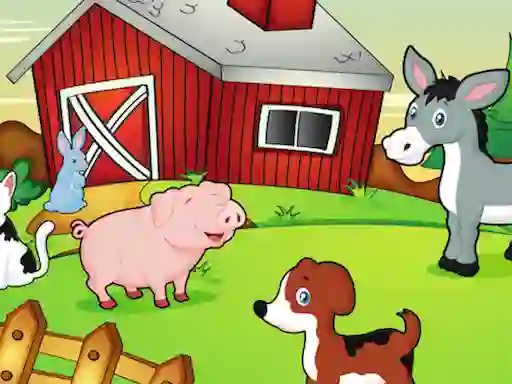 Joc Happy Farm For Kids on-line