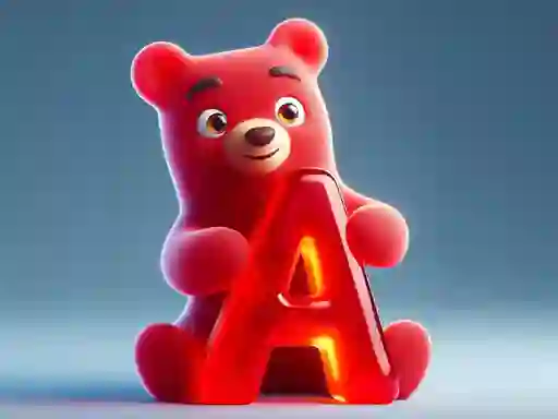 Joc Gummy Letter Pop on-line