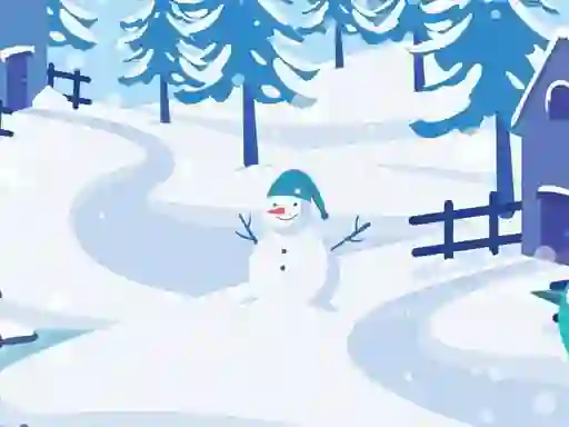 Joc Happy Snowman Hidden on-line