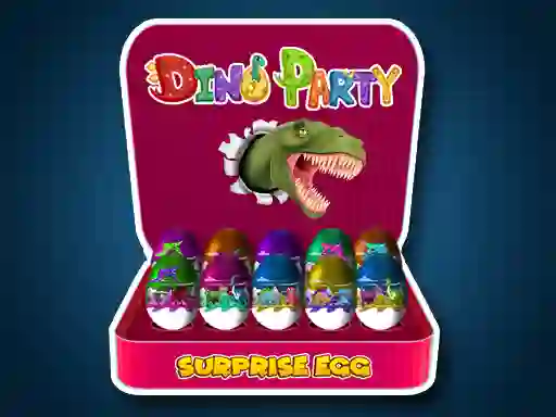 Joc Surprise Egg: Dino Party on-line